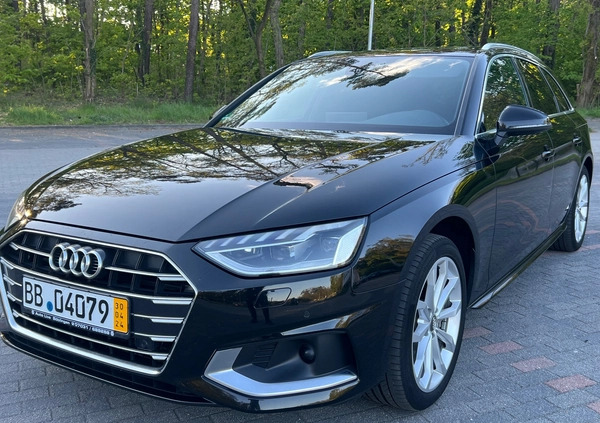 Audi A4 cena 139900 przebieg: 122900, rok produkcji 2020 z Góra małe 781